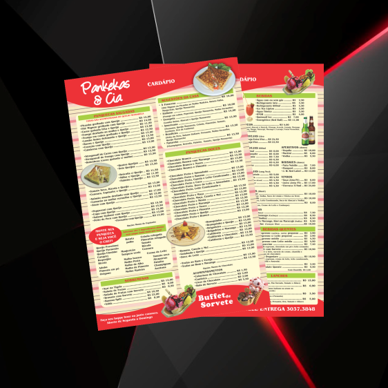 CARDÁPIOS